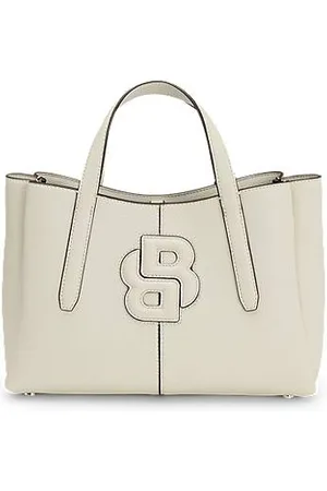 HUGO BOSS Saco tote em lona com monograma Double B