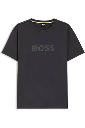 HUGO BOSS T-shirt em jersey de algodão com proteção UV FPS 50+