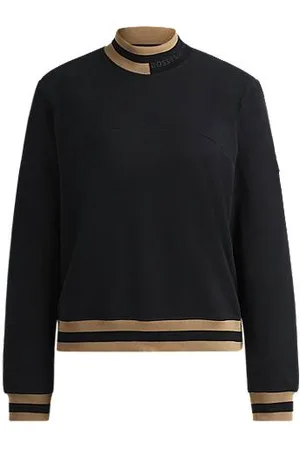 HUGO BOSS Camisola equestre em algodão elástico italiano