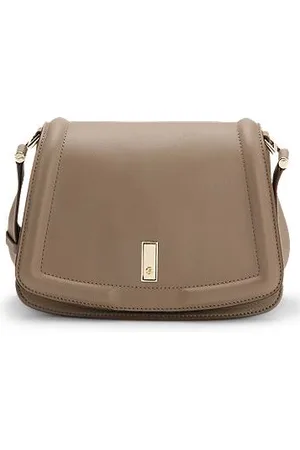 HUGO BOSS Bolsa Ariell em pele granulada