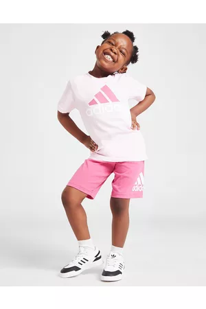 adidas Menina Calções desportivos - Conjunto T-Shirt/Calções Girls' Badge Of Sport para Criança