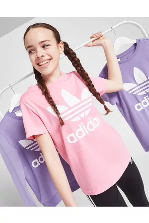adidas Menina T-shirts & Manga Curta - T-Shirt Girls' Trefoil para Júnior