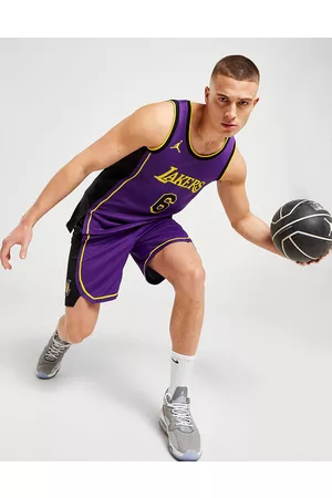 Jordan Homem Camisolas sem capuz - Camisola NBA LA Lakers Swingman James #6