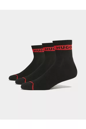 HUGO BOSS Homem Meias - Pack 3 Pares de Meias Quarter