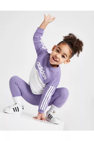 adidas Bebé Sets - Conjunto Sweat/Leggings Girls' Linear de Bebé