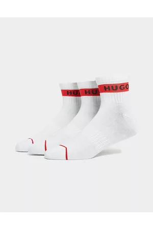 HUGO BOSS Homem Meias - Pack 3 Pares de Meias Quarter