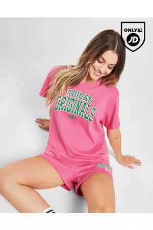 adidas Mulher T-shirts & Manga Curta - T-Shirt Varsity