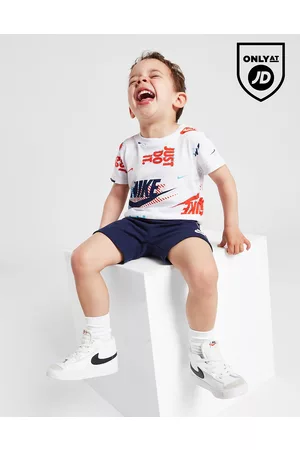 Nike T-shirts & Manga Curta - All Over Print T-Shirt/Shorts Set Infant