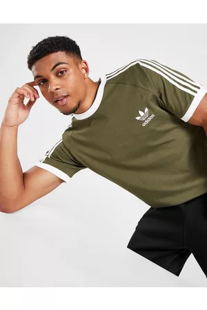 adidas Mulher T-shirts & Manga Curta - T-Shirt 3-Stripes California