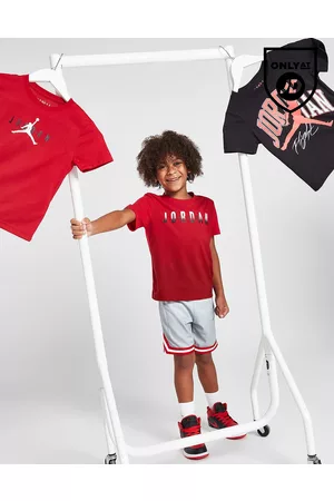 Jordan T-shirts & Manga Curta - Repeat Jumpman Fade T-Shirt/Shorts Set Children