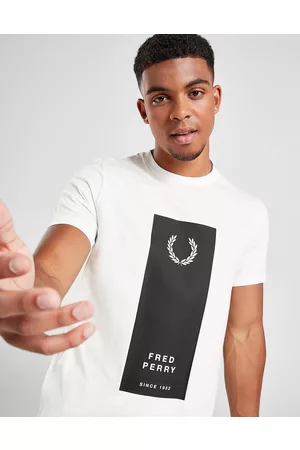 Fred Perry Mulher T-shirts & Manga Curta - Print T