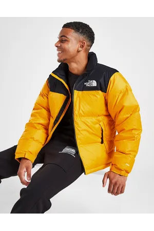 Jaqueta The North Face Retrô Nuptse 1996 Masculina Amarela