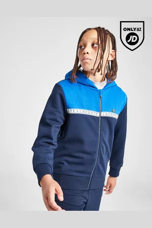 Lacoste Tape Zip Hoodie Junior