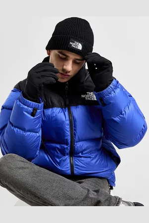 The North Face Logo Box Cuffed Beanie Hat