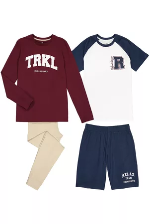 La Redoute Infantil Pijamas - Lote pijama + pijama-calção