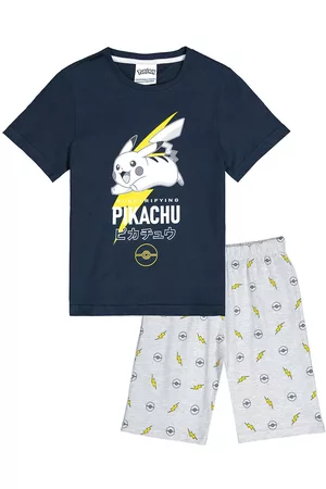 Pokemon Infantil Pijamas - Pijama-calção, Pikachu