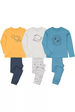 La Redoute Infantil Pijamas - Lote de 3 pijamas em algodão, motivo alusivo ao espaço