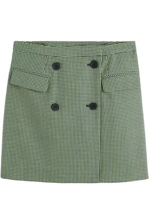 La Redoute Mulher Mini-saias - Saia curta, corte envelope, aos quadrados