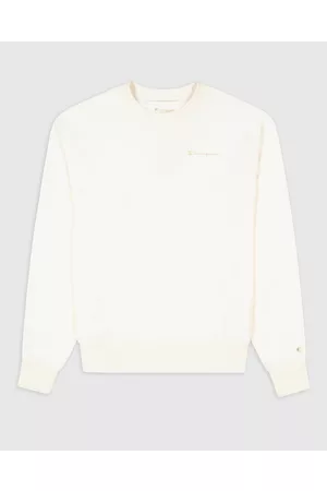 Champion Camisas de Algodao - Sweat de gola redonda, logótipo bordado, em algodão bio