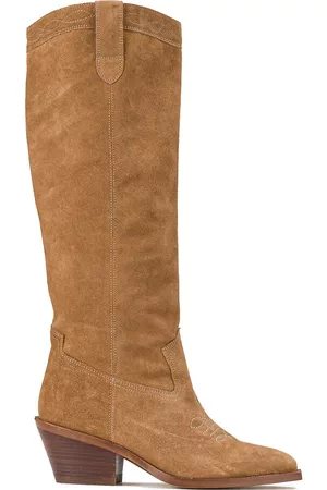 La Redoute Mulher Estilo Cowboy & Motard - Botas em pele, estilo cowboy