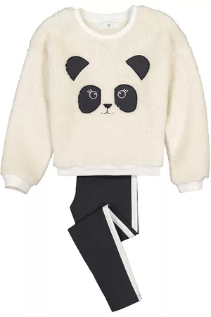 La Redoute Menina Pijamas - Pijama com cabeça de panda bordada
