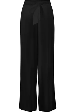 VERO MODA Mulher Calças Largas - Calças largas para atar
