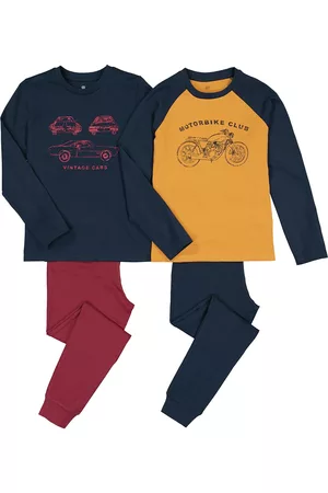 La Redoute Infantil Pijamas - Lote de 2 pijamas estampados, 3-14 anos