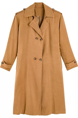 La Redoute Mulher Cintos & Suspensórios - Trench largo comprido, em linho/viscose