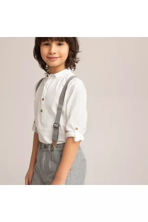 La Redoute Infantil Camisas - Camisa com gola mao, mangas compridas