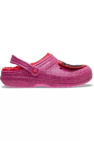 Crocs Mulher Socas - Socas com forro em pelo, Classic Valentine's Day