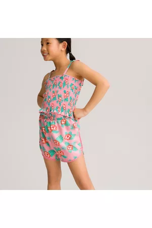 La Redoute Menina Tops Estampados - Top estampado de alças finas, 3-12 anos