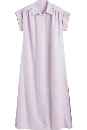 La Redoute Mulher Vestidos Compridos - Vestido comprido estilo camisa, em puro linho