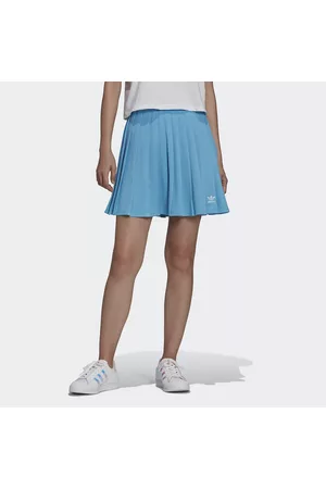 adidas Mulher Saias Curtas - Saia curta plissada, Adicolor