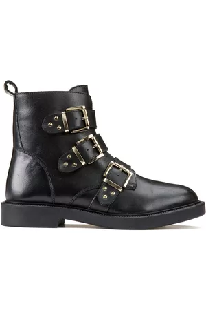 La Redoute Mulher Acessórios de moda - Botas em pele, com tiras e tachas
