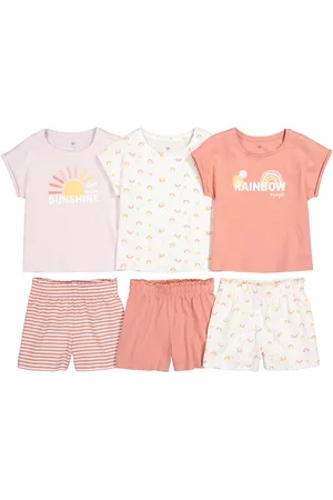 La Redoute Menina Pijamas - Lote de 3 pijamas estampados, em algodão