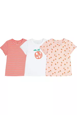 La Redoute Menina T-shirts & Manga Curta - Lote de 3 t-shirts estampadas, de gola redonda