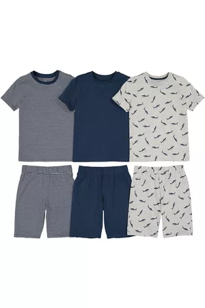 La Redoute Infantil Pijamas - Lote de 3 pijamas em algodão, estampado com tubarões