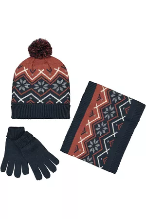 La Redoute Infantil Gorros - Conjunto de 3 peças, gorro, gola snood e luvas