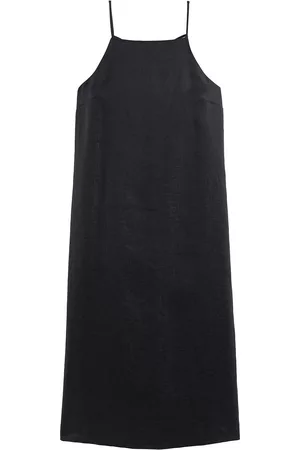La Redoute Mulher Vestidos Compridos - Vestido comprido de alças, em linho, decotado atrás