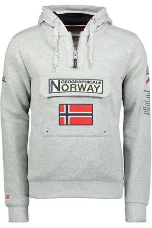 Geographical Norway - Camisola com capuz para homem de manga comprida Gaby