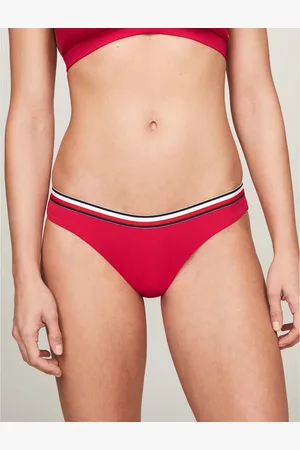 Panties Tommy Hilfiger Cotton 3-Pack Thong Print Twilight Indigo/ Star/  Primary Red
