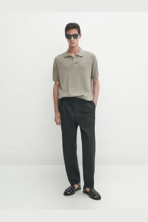 Massimo Dutti Polo De Malha Em Mistura De Algodão