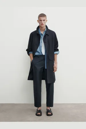 Massimo Dutti Calças De Popelina Jogger Fit