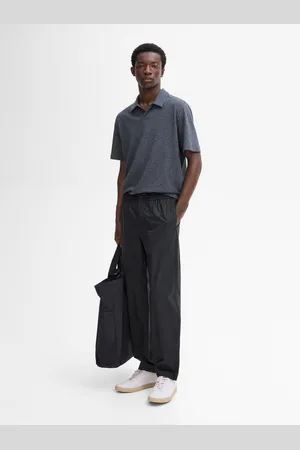 Massimo Dutti Polo 100% Algodão Com Pormenor Mouliné