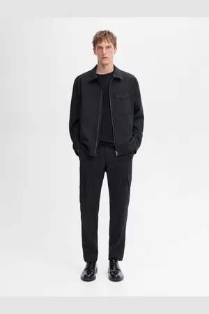 Massimo Dutti Calças 100% Fazenda Cargo
