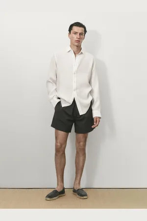 Massimo Dutti Calções De Banho Lisos