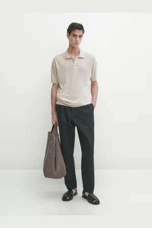 Massimo Dutti Polo De Malha Em Mistura De Algodão