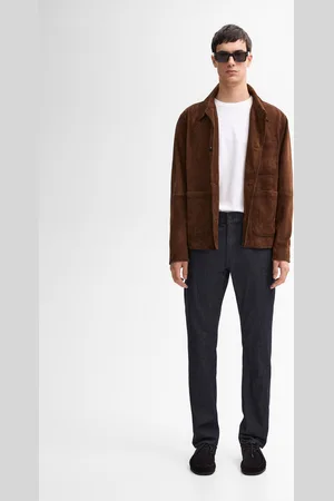 Massimo Dutti Jeans Com Efeito De Lavagem Slim Fit