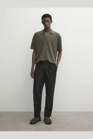 Massimo Dutti Polo De Malha Com Algodão