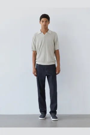 Massimo Dutti Polo De Malha Com Algodão